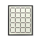 Confetti Grid Framed Canvas Print Gallery Image 8