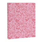 Coquette Valentines Day Bows in Colored Pencil Canvas Print Gallery Image 8