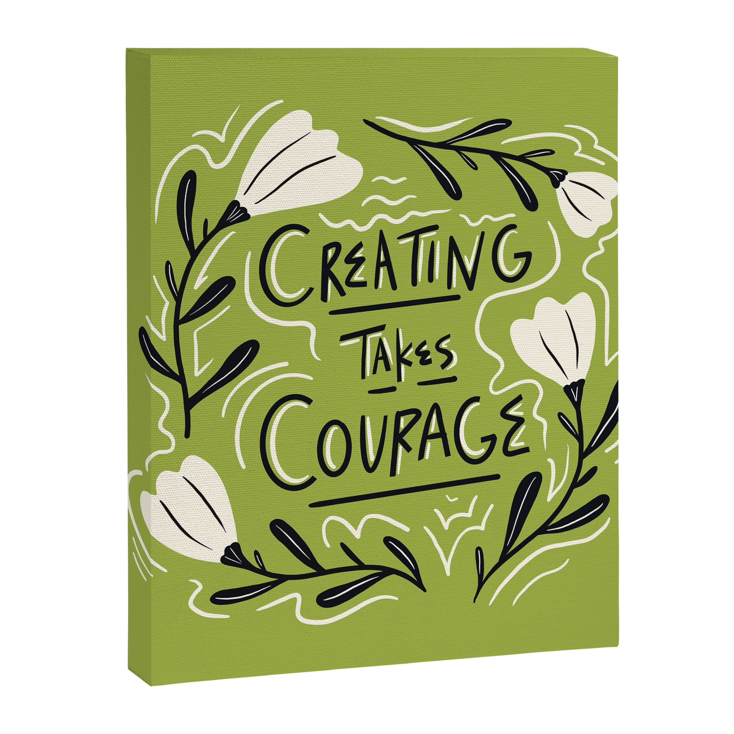 Creating Takes Courage Canvas Print Gallery Image 8