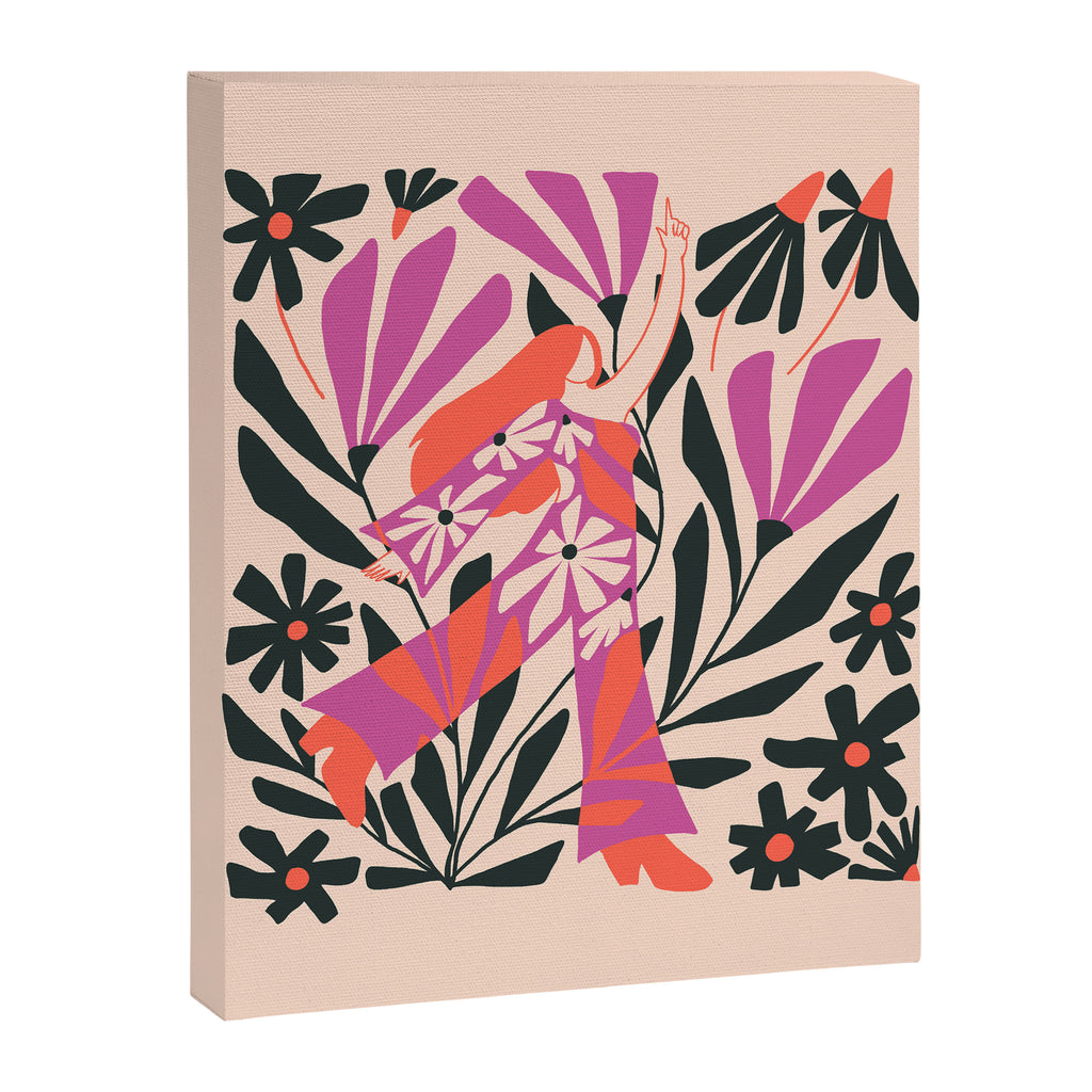 Daisy Disco Dancer  Canvas Print Gallery Image 8
