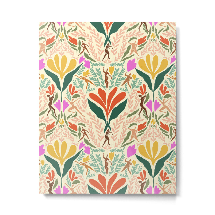 Dancing Foliage // Body Positive Ladies Metal Print Gallery Image 1