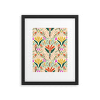 Dancing Foliage // Body Positive Ladies Framed Art Print Gallery Image 6