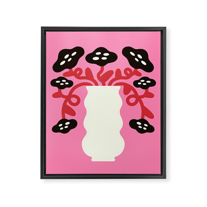 Dried Lotus Flowers Framed Canvas Print Gallery Image 8