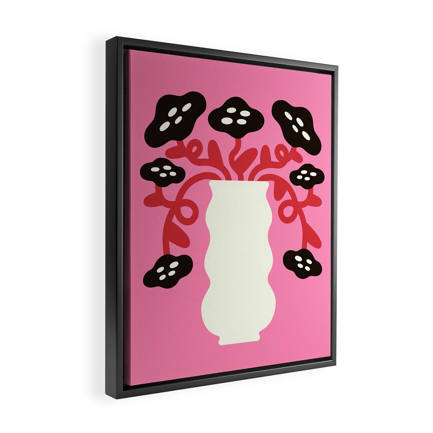 Dried Lotus Flowers Framed Canvas Print Gallery Image 2
