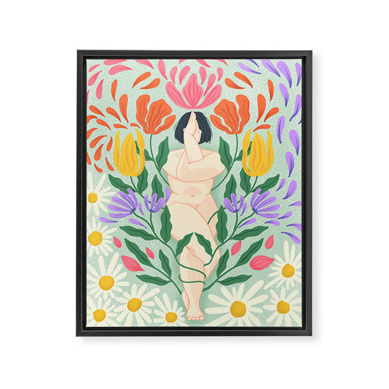 Eagle Pose Framed Canvas Print Gallery Image 8