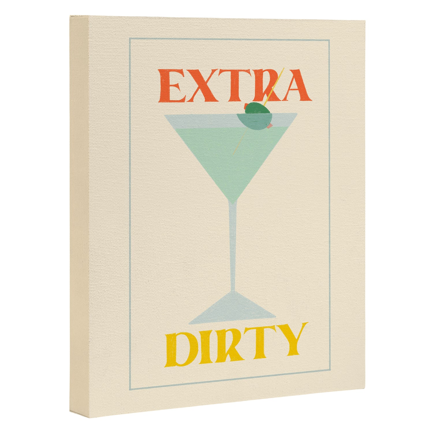 Extra Dirty Martini Canvas Print Gallery Image 3