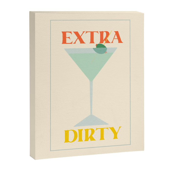 Extra Dirty Martini Canvas Print Gallery Image 1