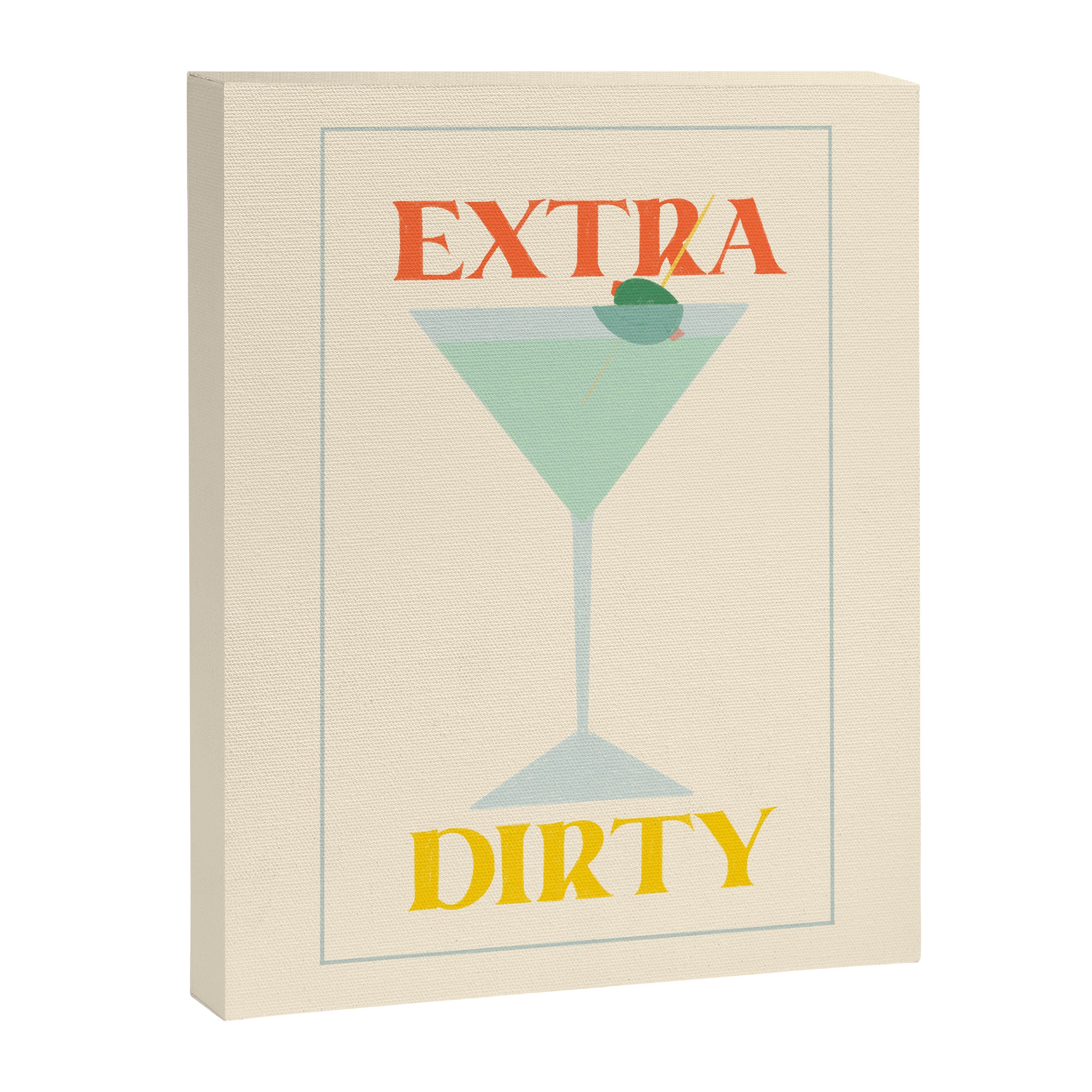 Extra Dirty Martini Canvas Print Gallery Image 6