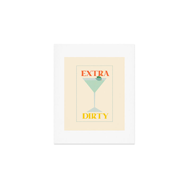 Extra Dirty Martini Art Print Gallery Image 1