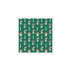 Festive Mushroom Pattern Art Print Gallery Image 1