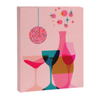 First Bubbly then Disco  Canvas Print Gallery Image 6