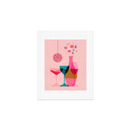 First Bubbly then Disco  Art Print Gallery Image 1