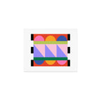 Folk Art Color Block  Art Print Gallery Image 1