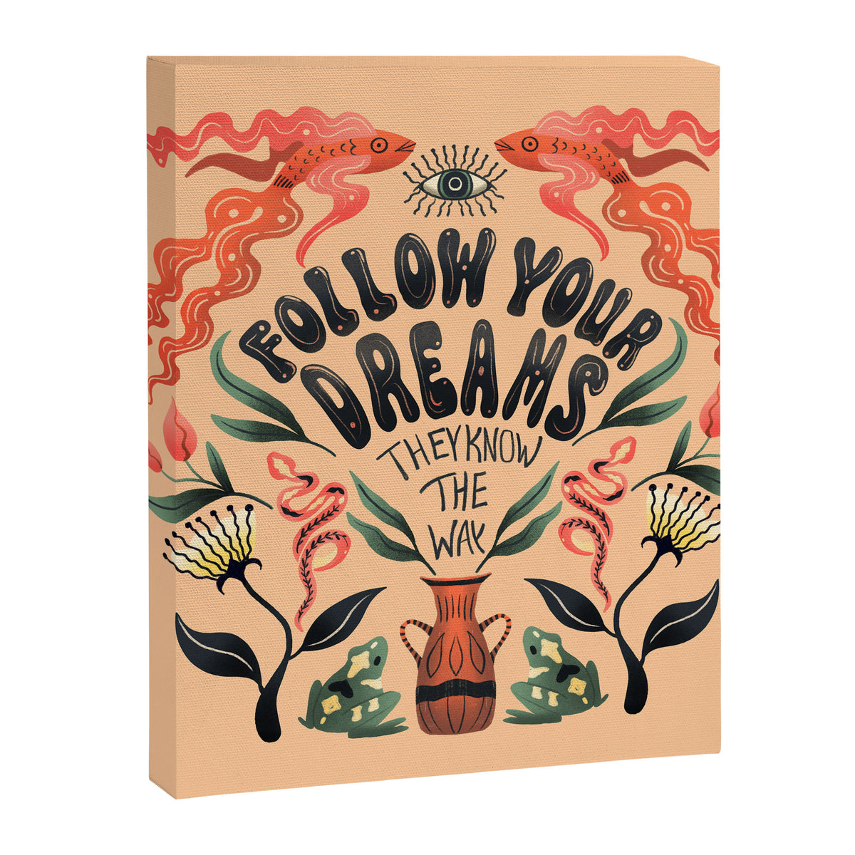 Follow Your Dreams They Know The Way Canvas Print Gallery Image 8