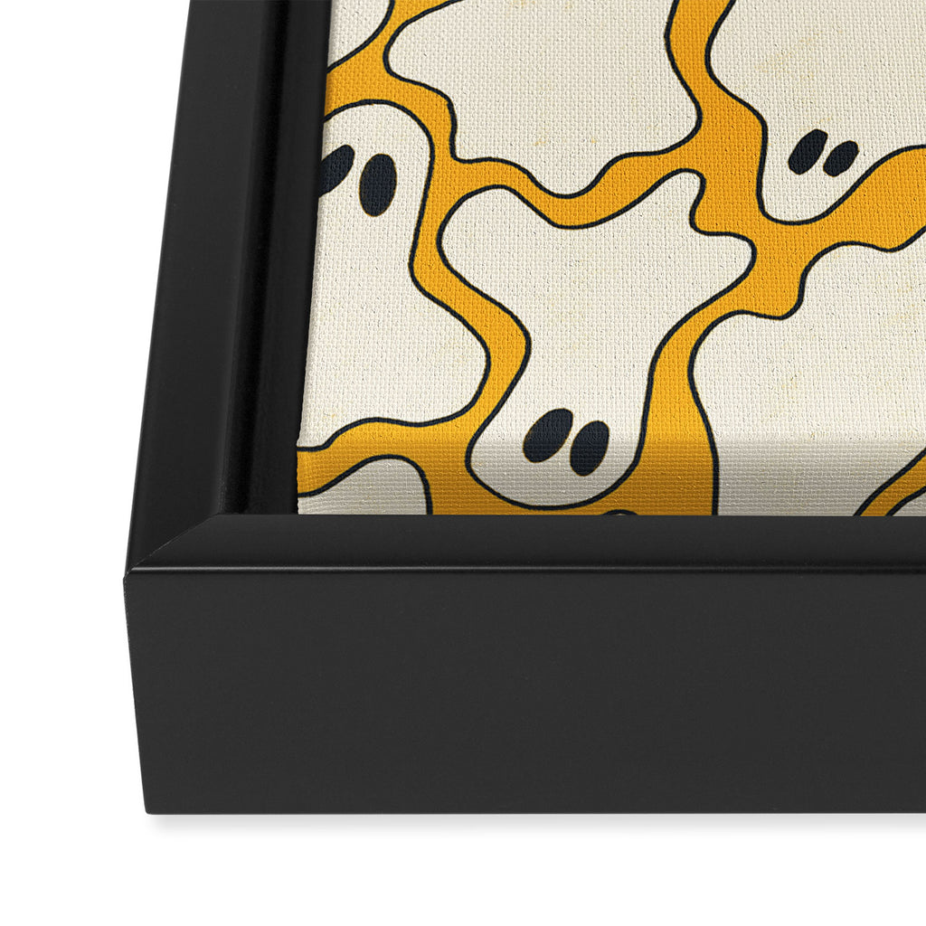 Ghost Party Framed Canvas Print Gallery Image 3