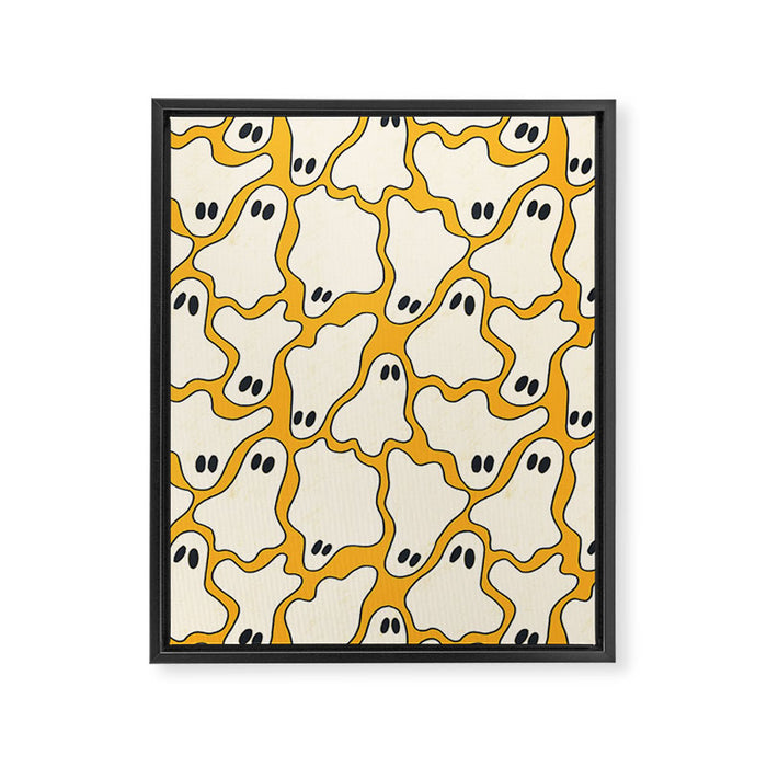 Ghost Party Framed Canvas Print Gallery Image 1