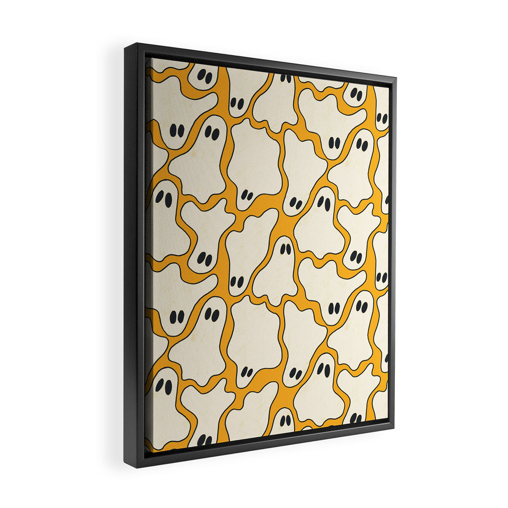 Ghost Party Framed Canvas Print Gallery Image 2