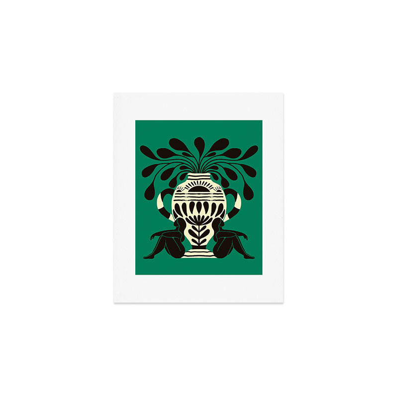 Greco Ladies and Vase Art Print Gallery Image 1