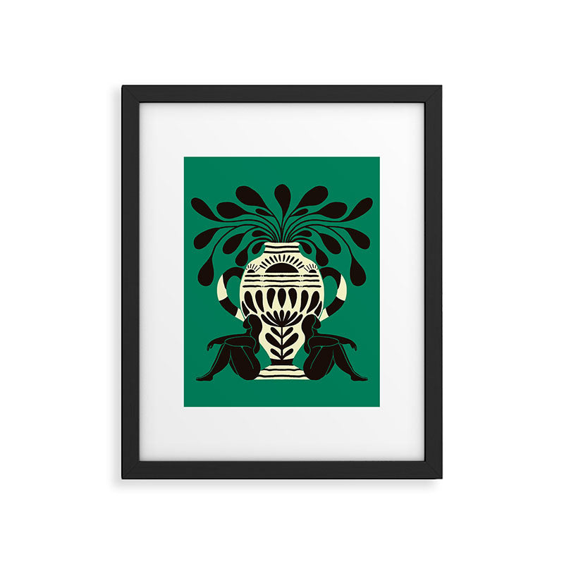 Greco Ladies and Vase Framed Art Print Gallery Image 6