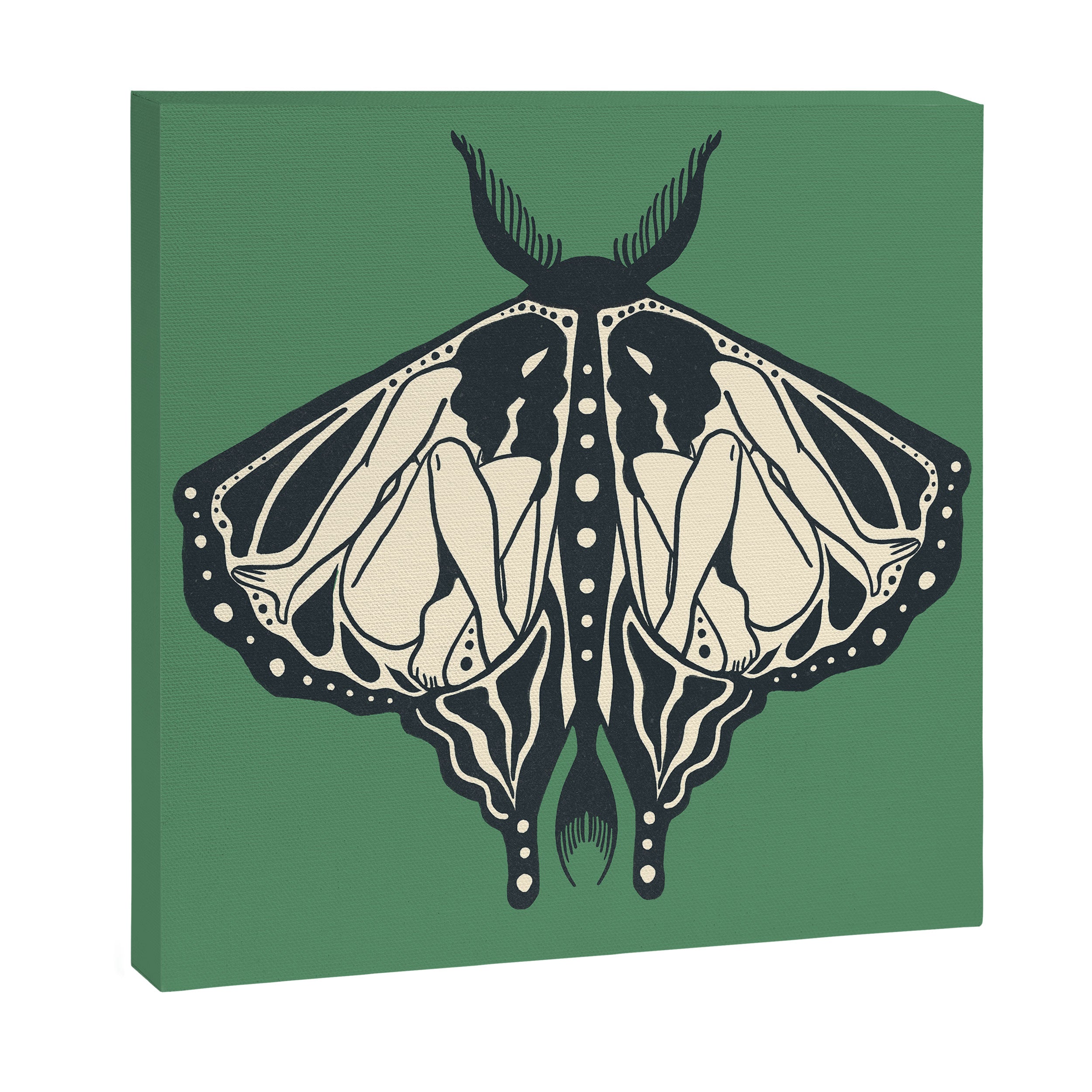 Green Metamorphosis Canvas Print Gallery Image 3