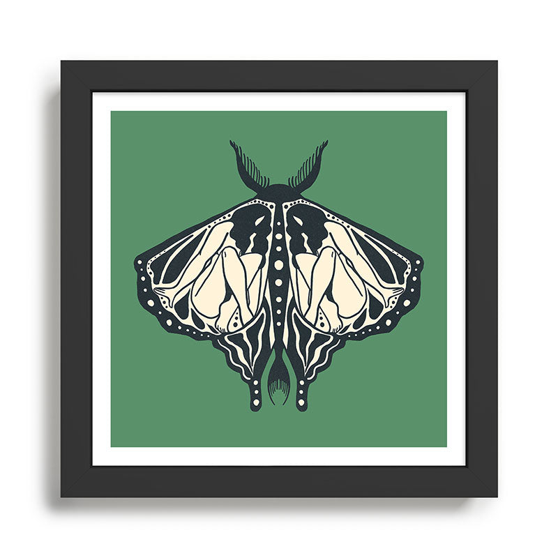 Green Metamorphosis Framed Art Print Gallery Image 1