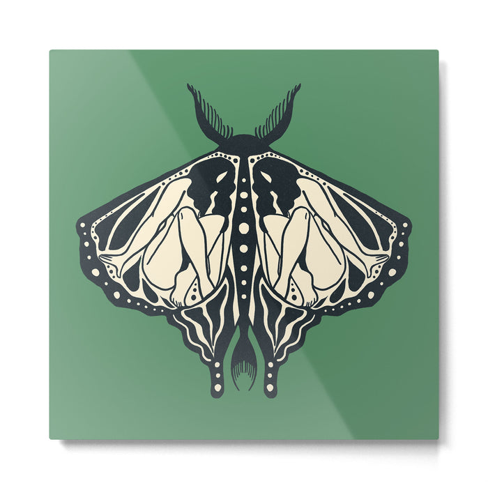 Green Metamorphosis Metal Print Gallery Image 1
