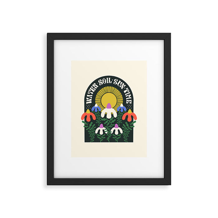 Growing Takes Time Framed Art Print Gallery Image 1