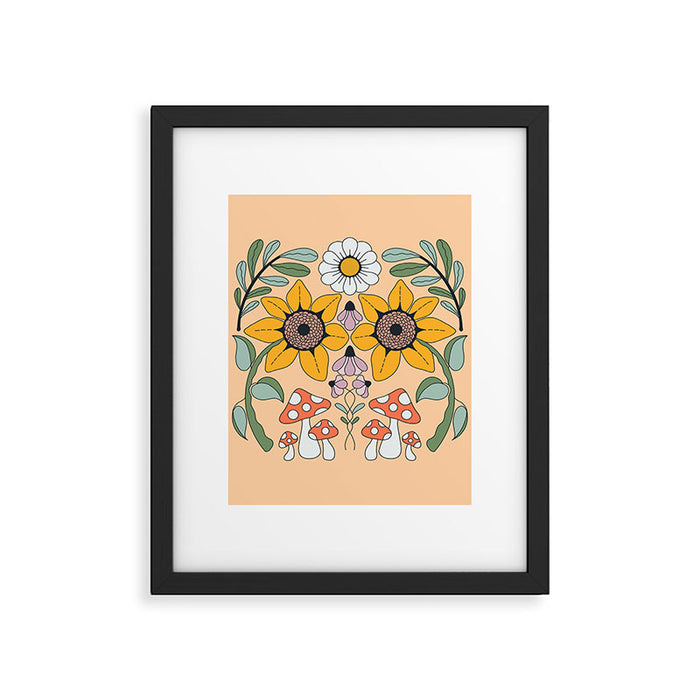 Kaleidoscope Garden Framed Art Print Gallery Image 1
