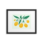 Lemons Branches Framed Art Print Gallery Image 5