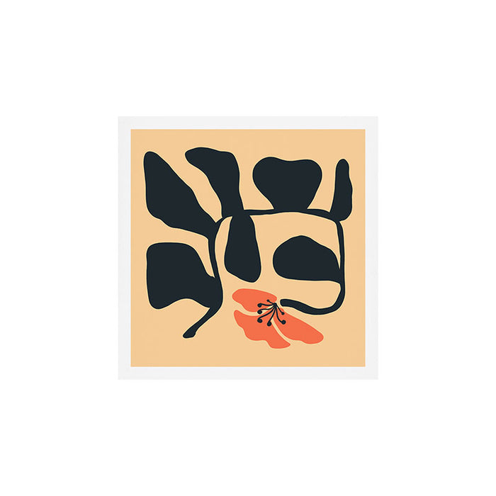 Midcentury Hibiscus Art Print Gallery Image 1