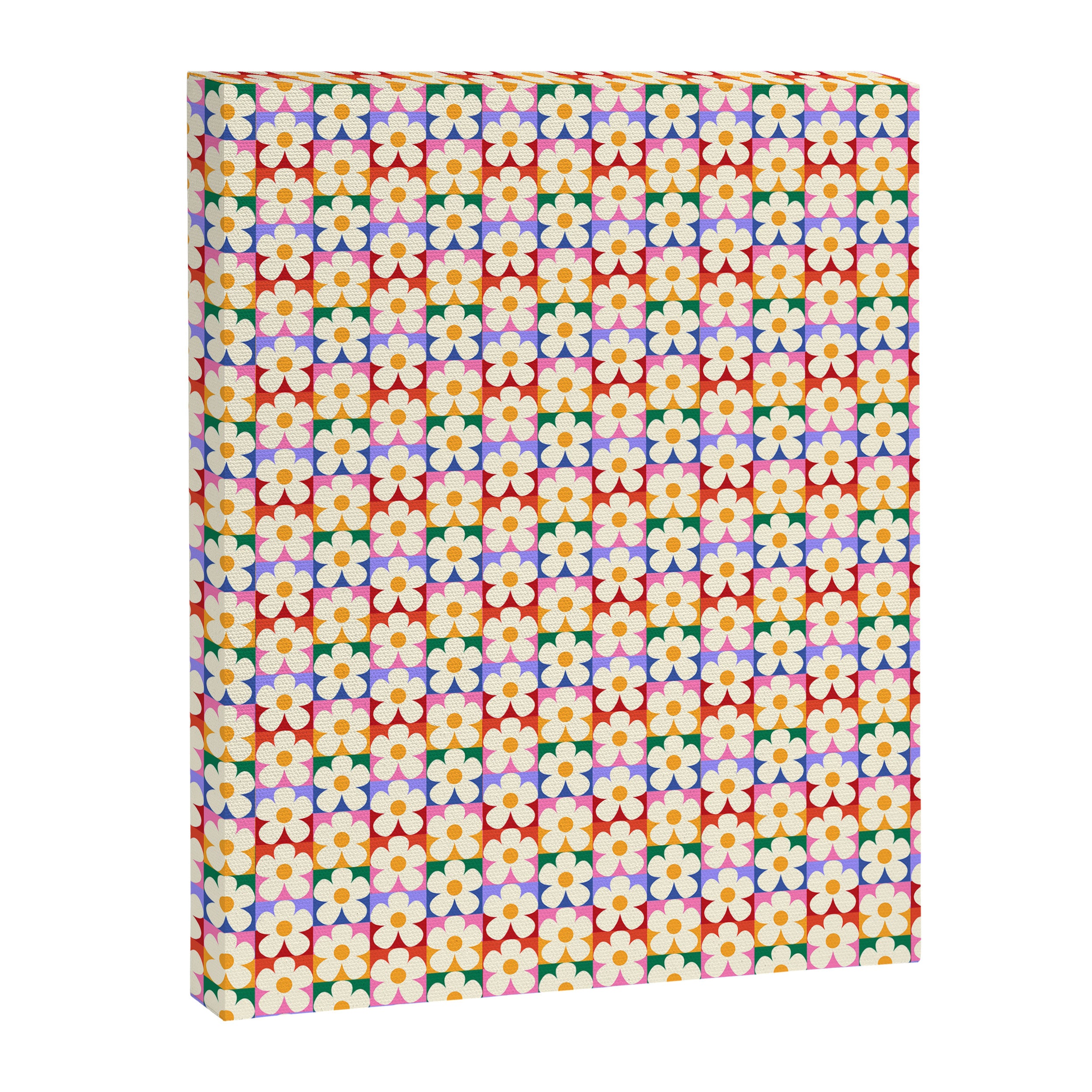 Mod Daisies  Canvas Print Gallery Image 8