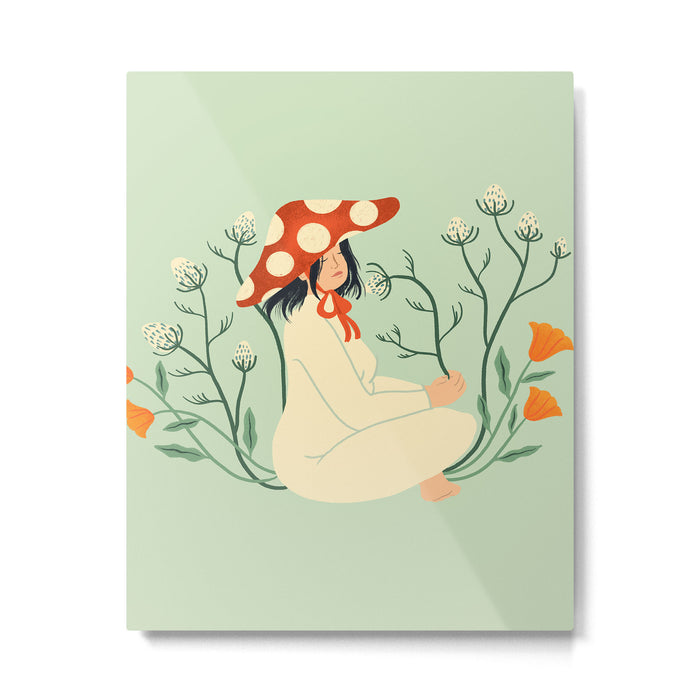Mushroom Afternoon Metal Print Gallery Image 1