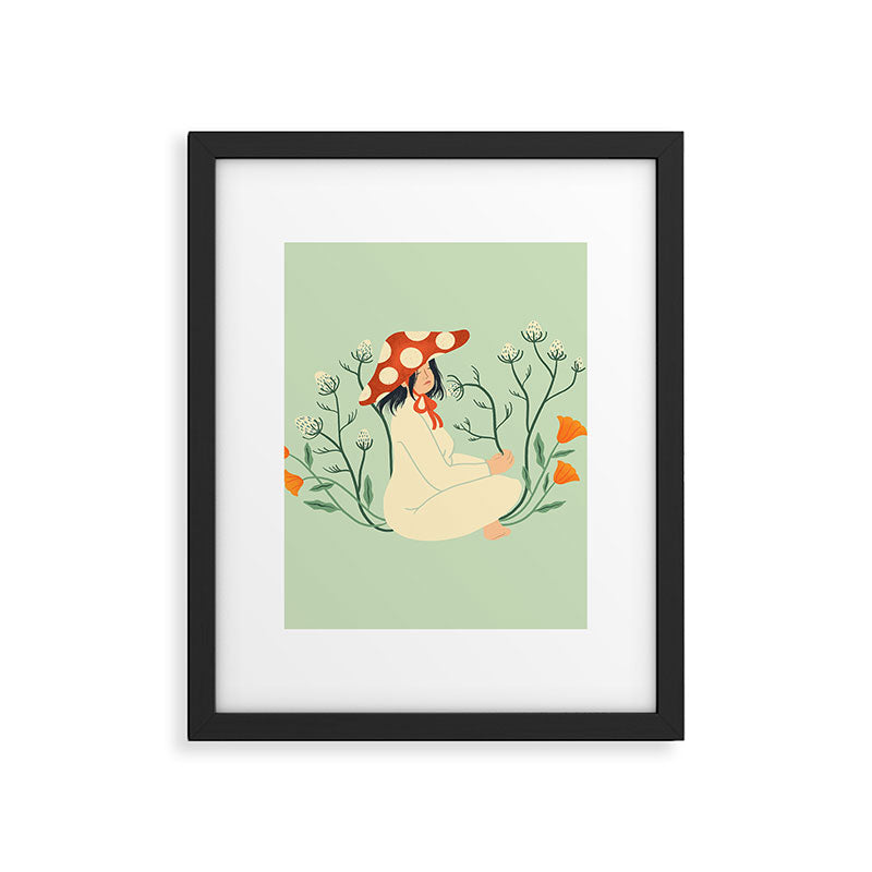 Mushroom Afternoon Framed Art Print Gallery Image 6
