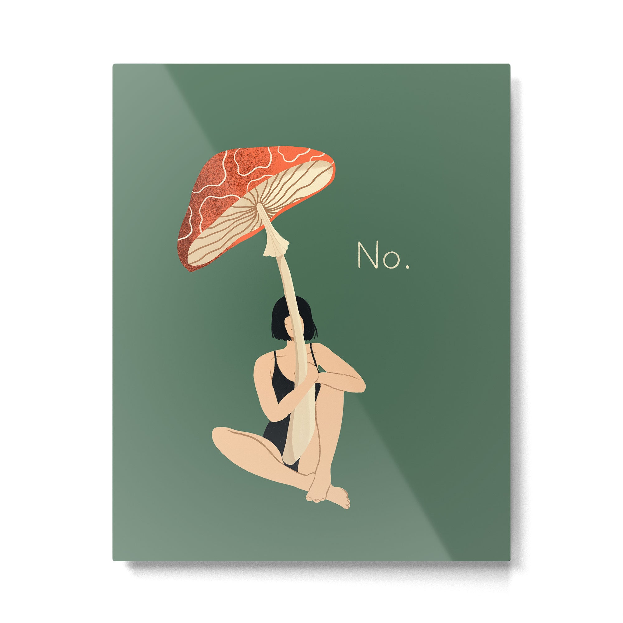 Mushroom Defiance  Metal Print Gallery Image 4