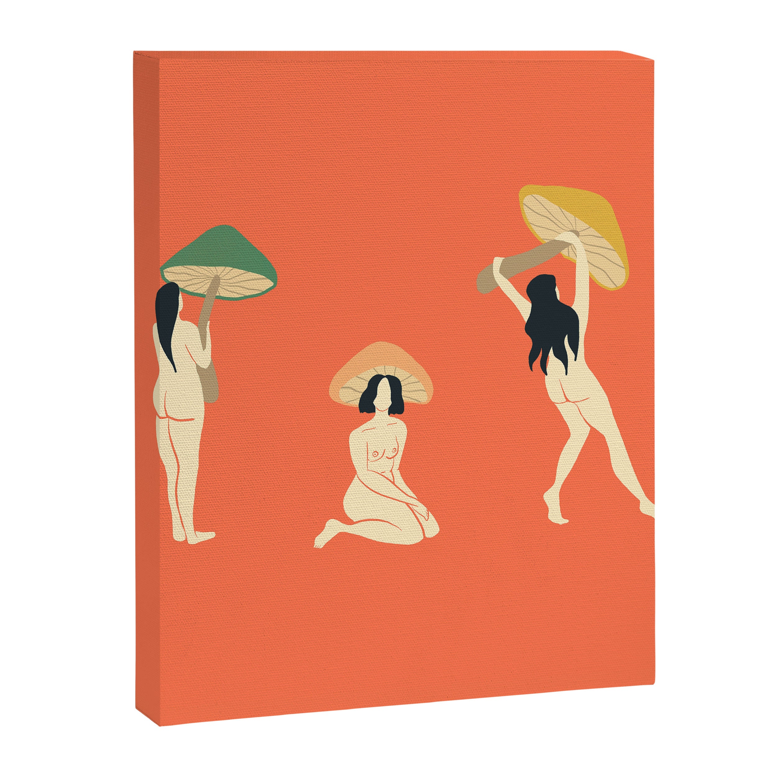 Mushroom Ladies Canvas Print Gallery Image 8