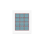 Nautical Rustic Plaid Art Print Gallery Image 1