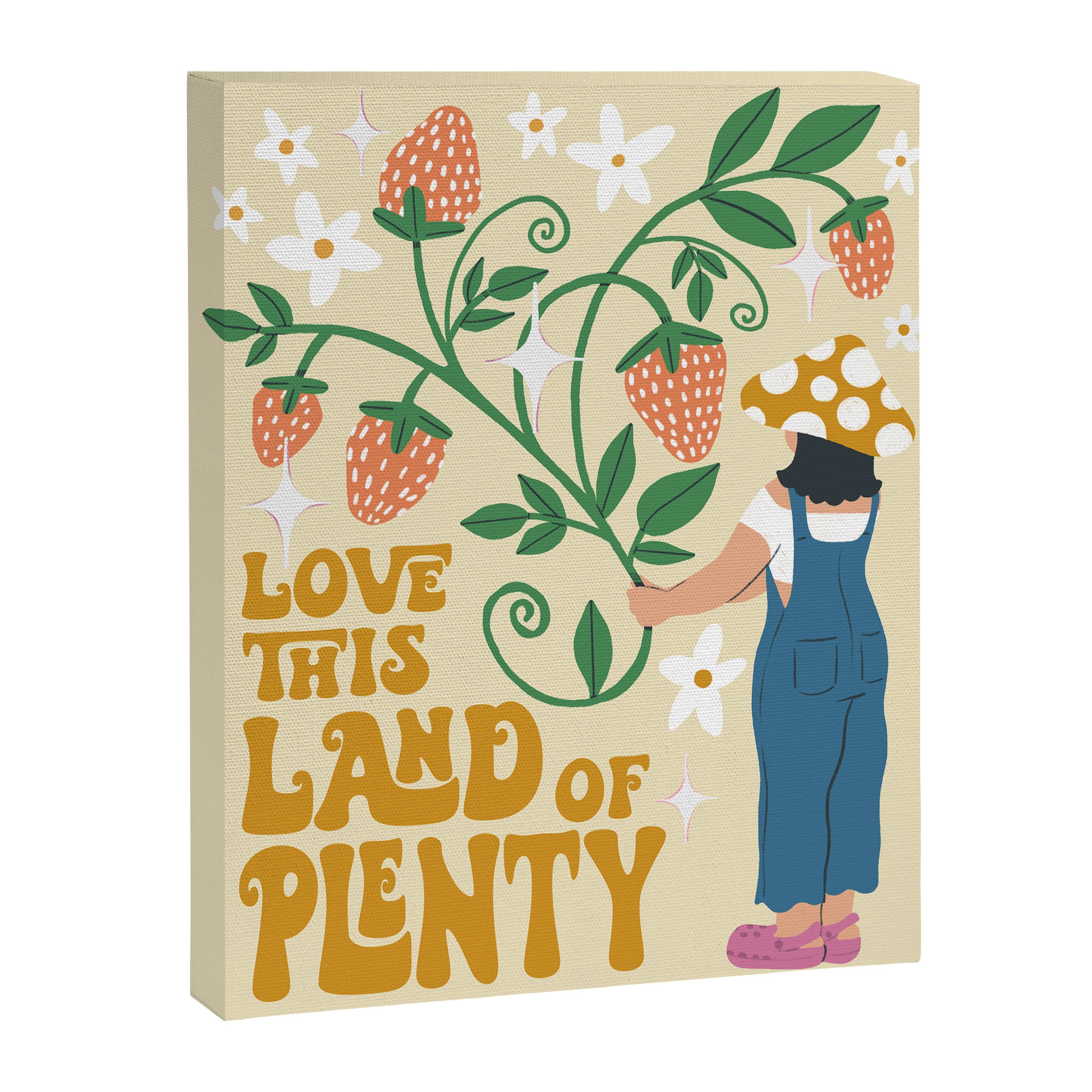 Plenty o' Strawberries  Canvas Print Gallery Image 6
