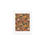 Pressed Flower Illustration Pattern  Art Print Gallery Image 1