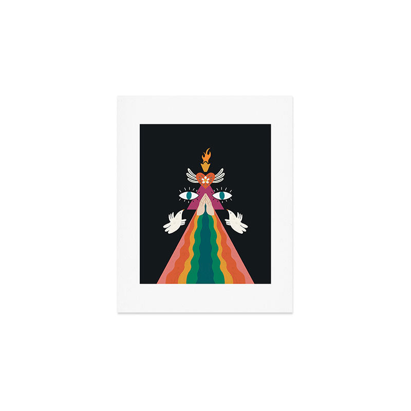Rainbow Blessings  Art Print Gallery Image 1