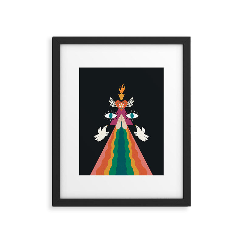 Rainbow Blessings  Framed Art Print Gallery Image 5