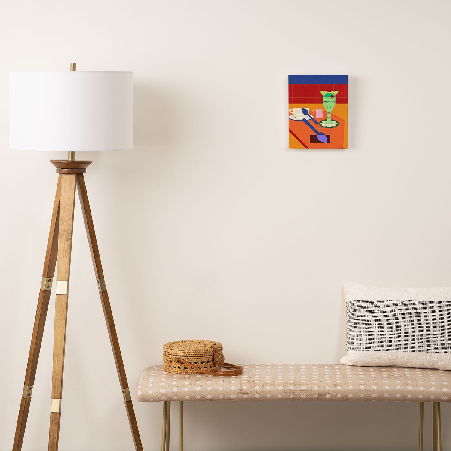 Retro Diner Still Life Canvas Print Gallery Image 2