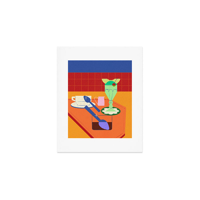 Retro Diner Still Life Art Print Gallery Image 1
