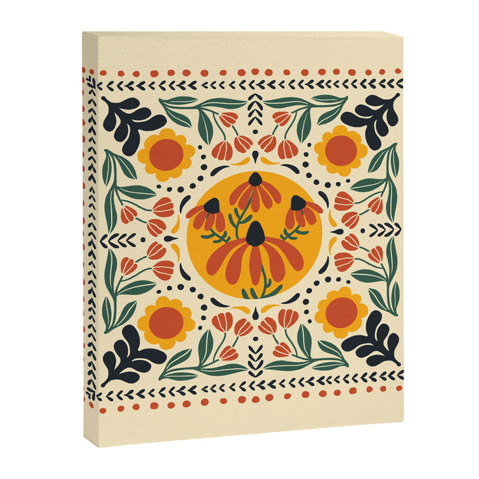 Scandinavian Wildflowers Canvas Print Gallery Image 1