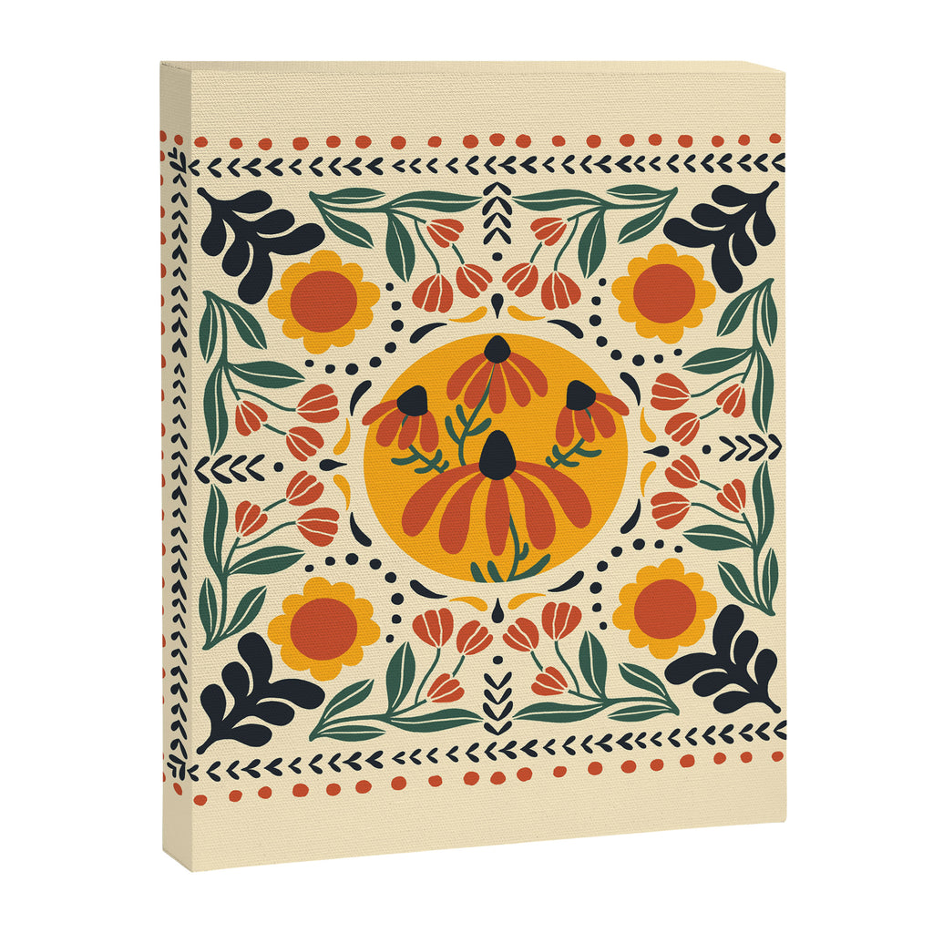 Scandinavian Wildflowers Canvas Print Gallery Image 8