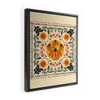 Scandinavian Wildflowers Framed Canvas Print Gallery Image 2