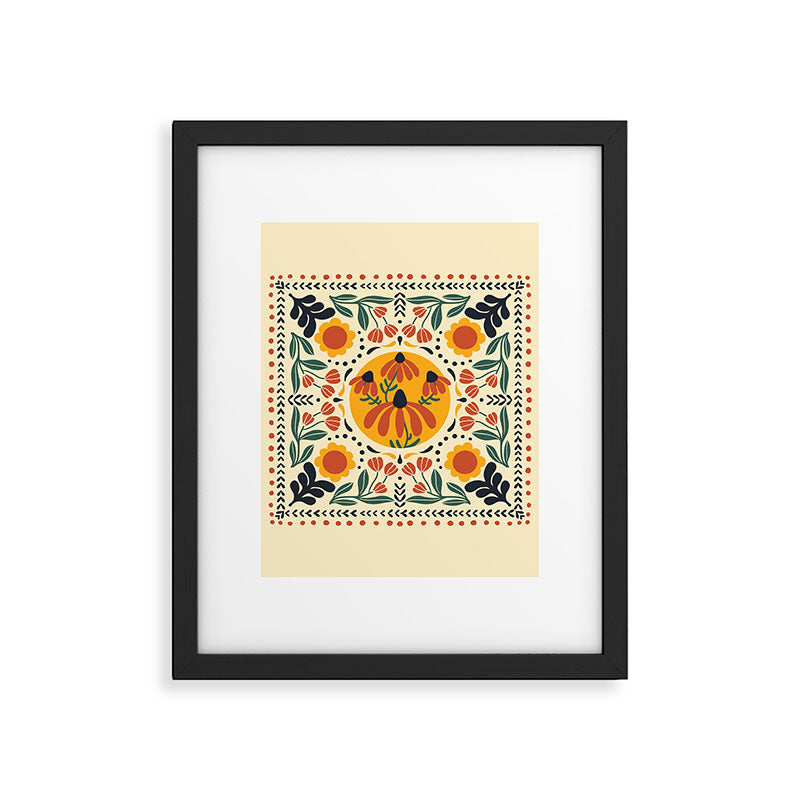 Scandinavian Wildflowers Framed Art Print Gallery Image 6