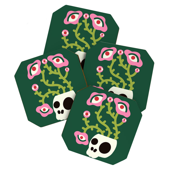 Spooky Flower Ideas Coaster Gallery Image 1