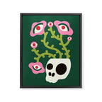 Spooky Flower Ideas Framed Canvas Print Gallery Image 8