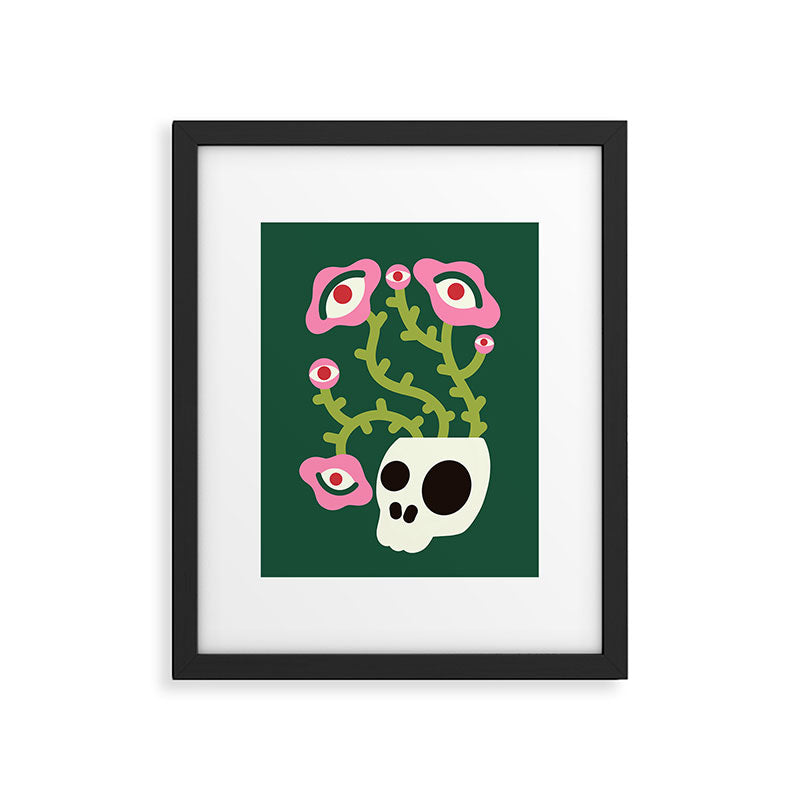Spooky Flower Ideas Framed Art Print Gallery Image 6