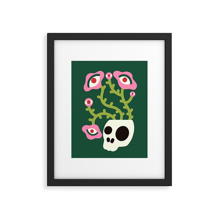 Spooky Flower Ideas Framed Art Print Gallery Image 1
